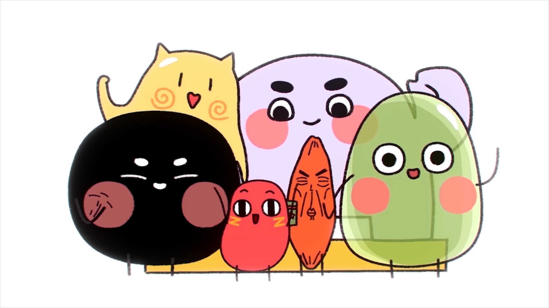 フジテレビ】ショートアニメ『ミニ豆ちゃん』がスイーツとなって