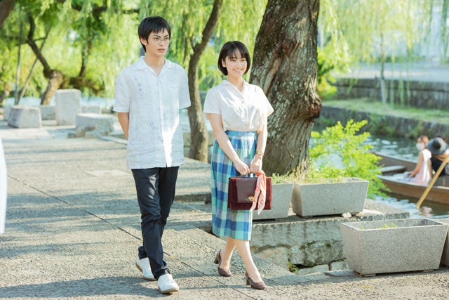 （左から）神尾楓珠、平祐奈 （C）秋★枝 集英社・2022 映画「恋は光」製作委員会