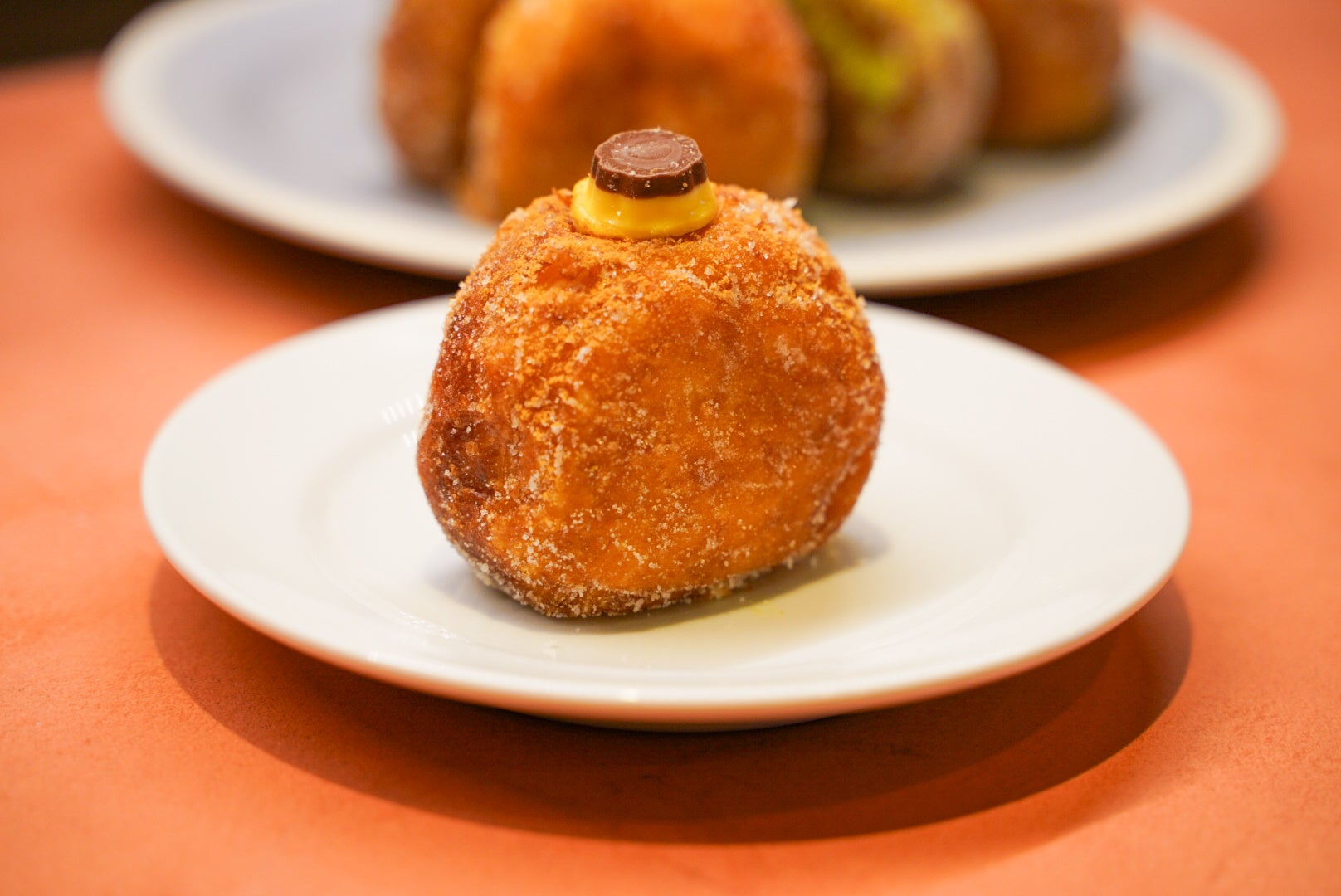 中にはプリンクリームがたっぷり！