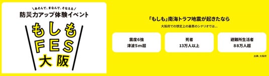 ~東日本大震災から15年~「もしも」南海トラフ地震が起きたなら?防災イベント「もしもFES大阪2026」に出展 ~東日本大震災から15年~「もしも」南海トラフ地震が起きたなら?防災イベント「もしもFES大阪2026」に出展