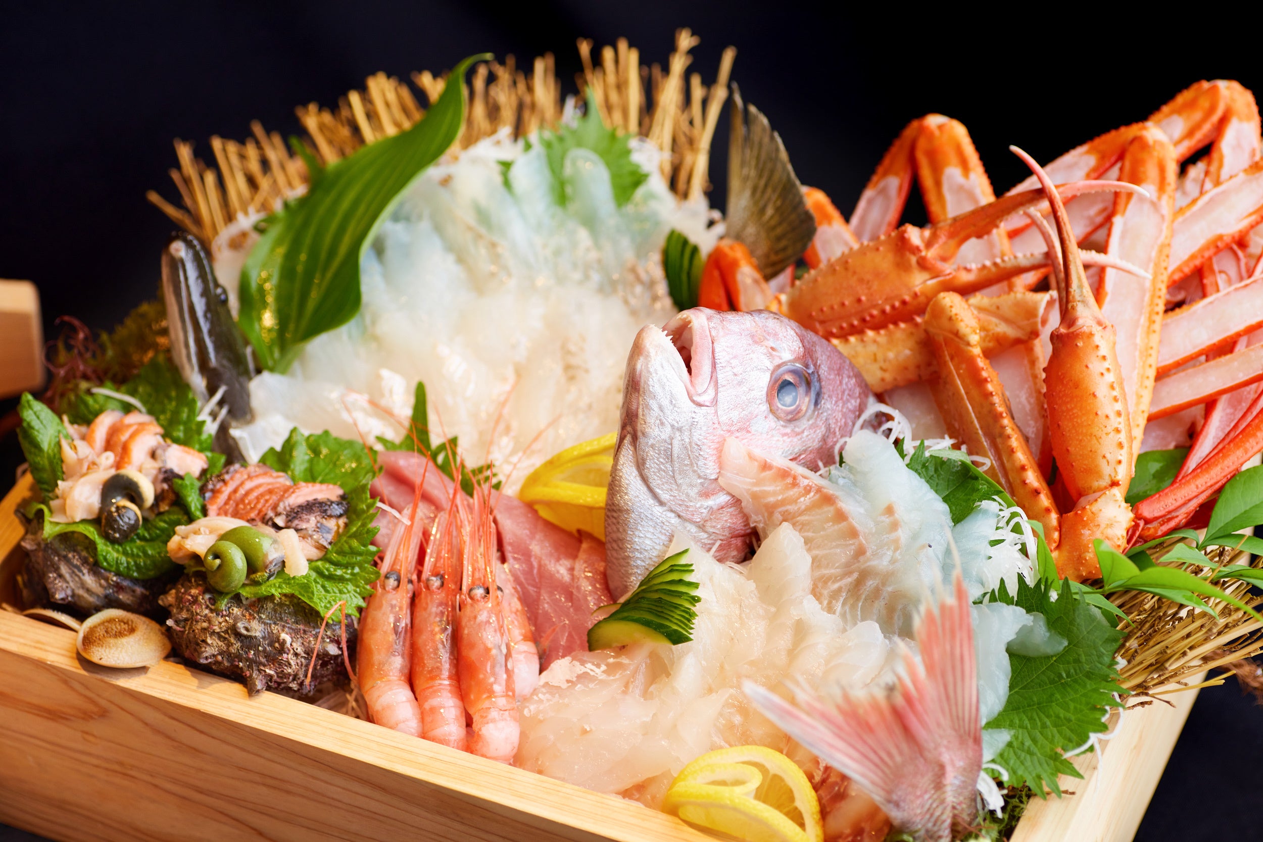 こだわりの「お造り盛り合わせ」