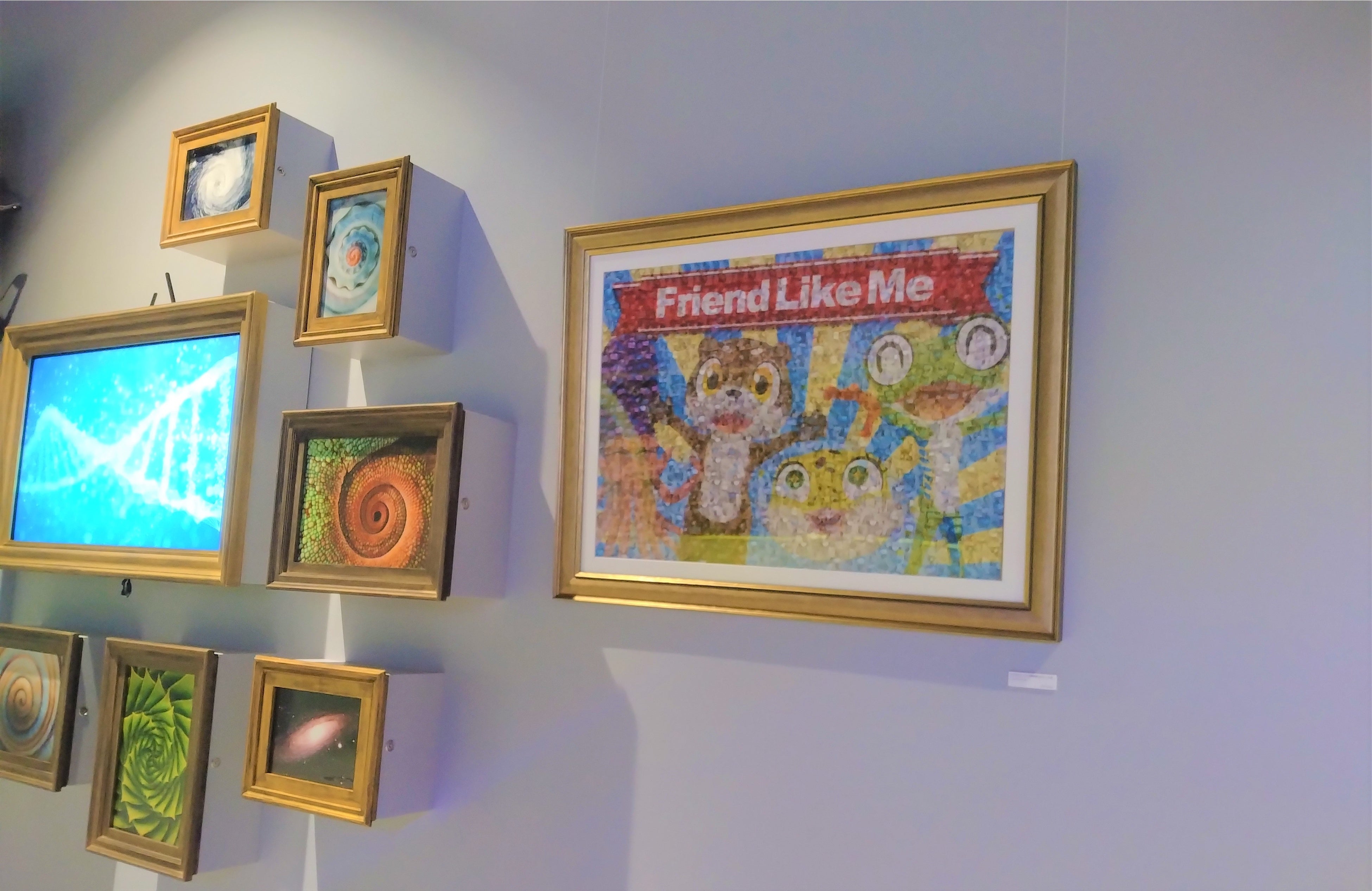 △モザイクアート