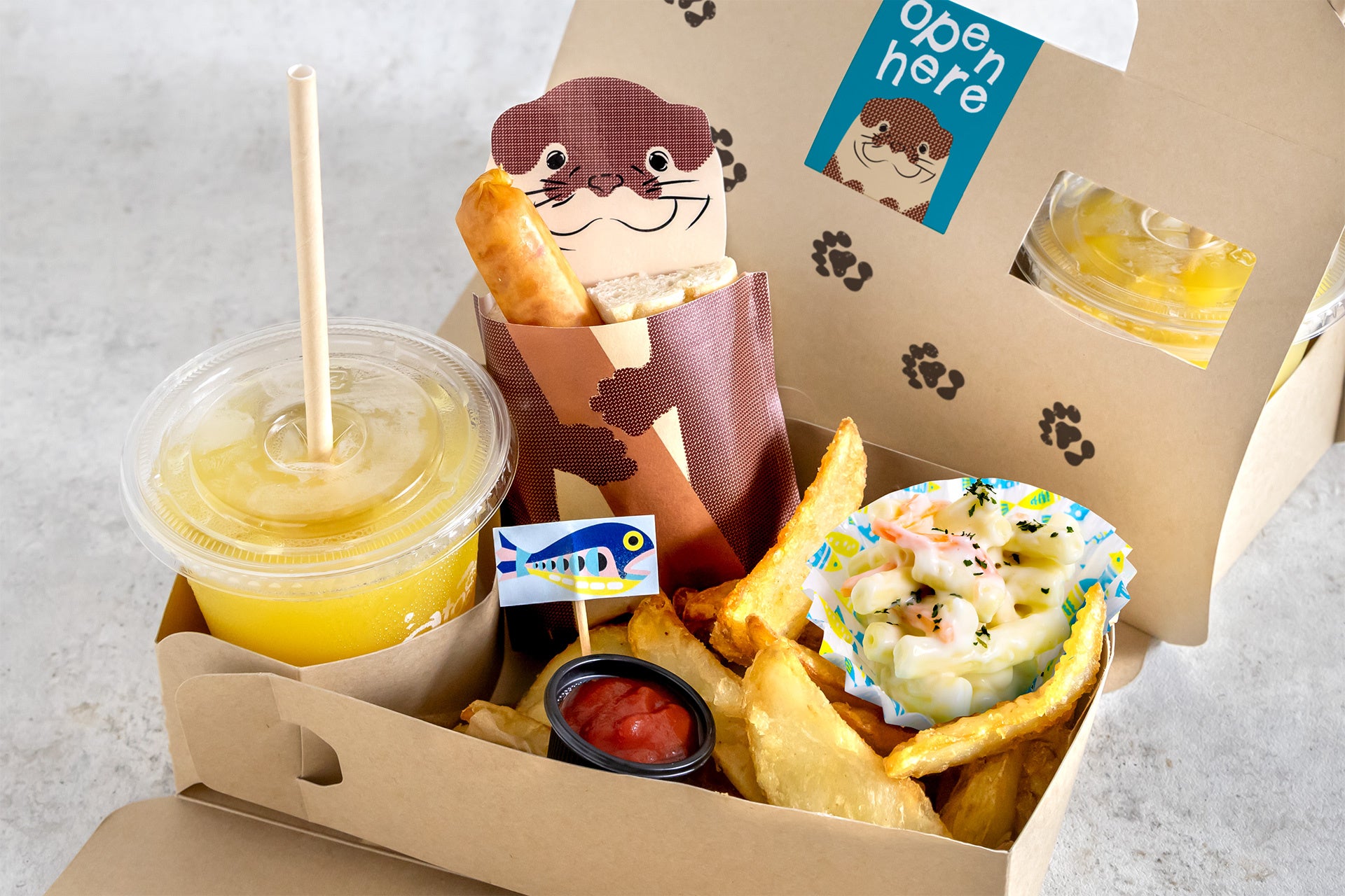 カワウソランチBOX