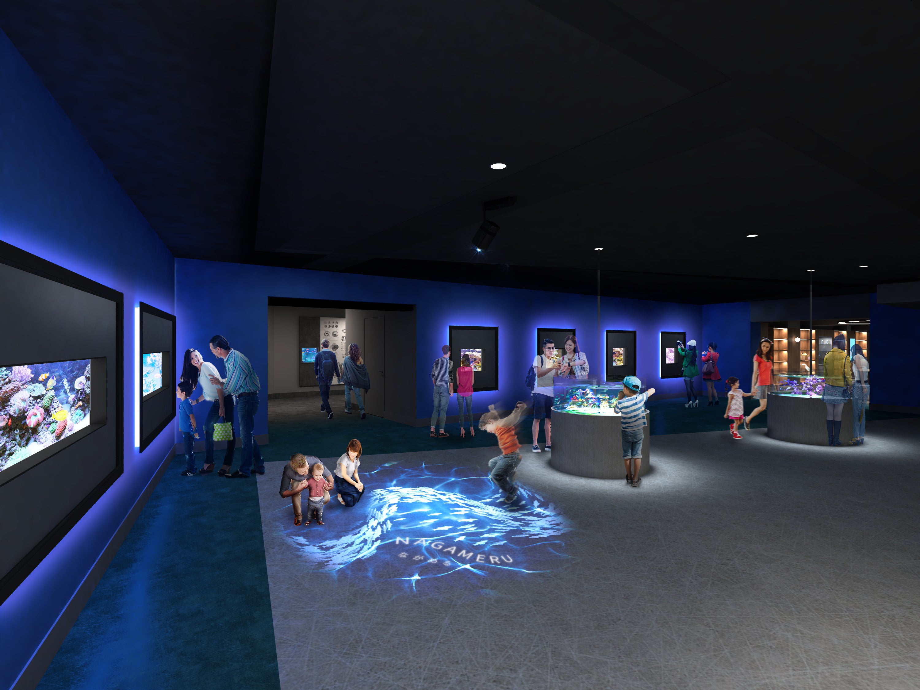 SMART AQUARiUM SHIZUOKA館内イメージ