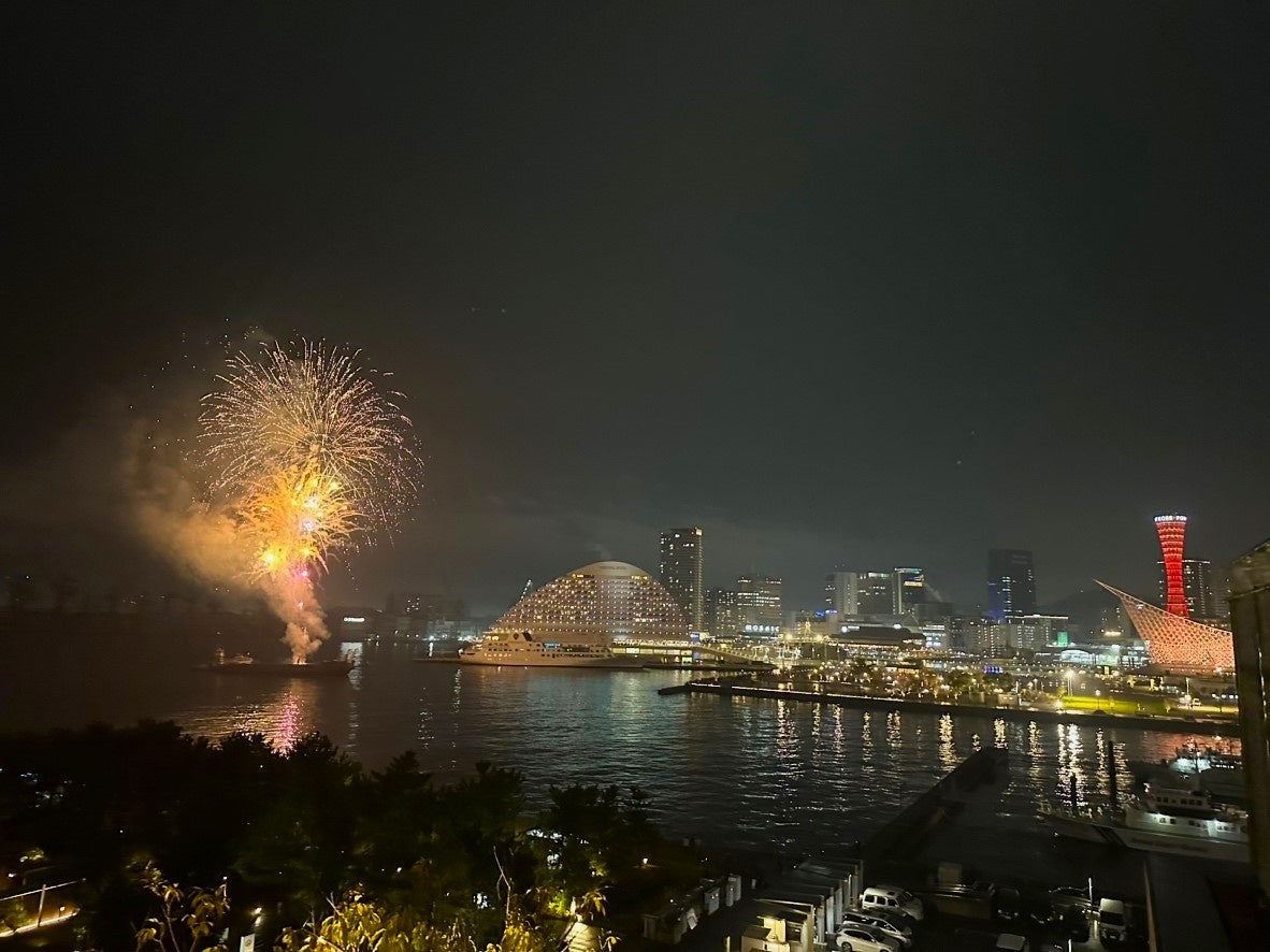 4階ROOFTOPからの花火