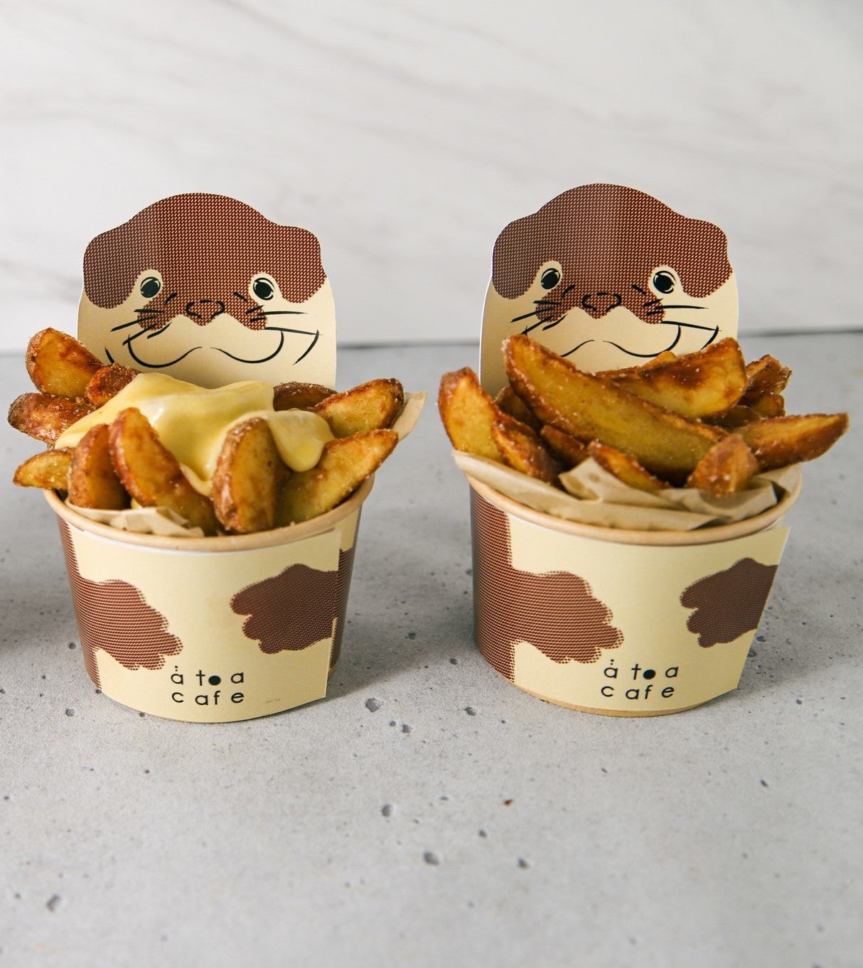 △カワウソ抱きかかえポテト