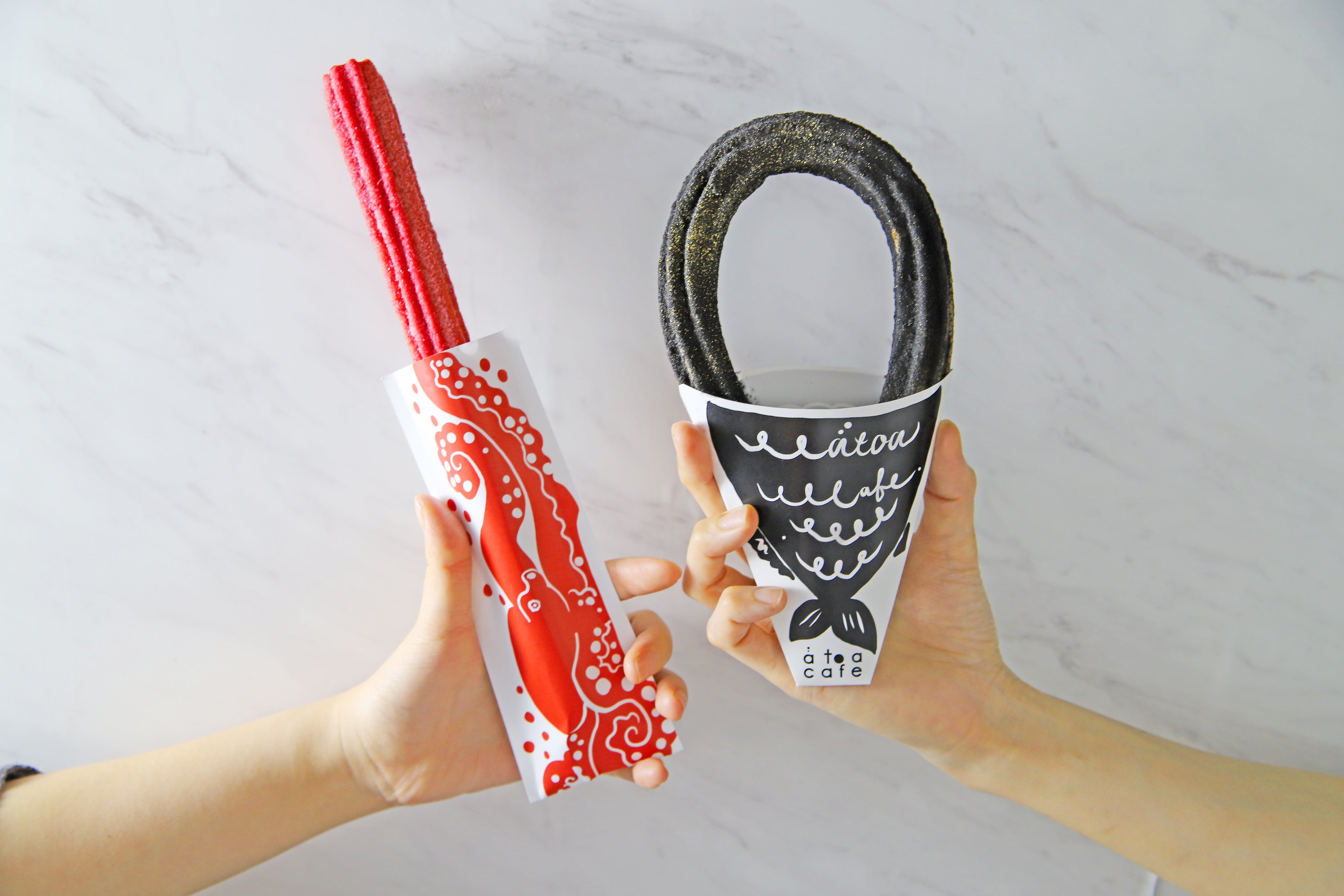 △タコあしチュロス・ピラニア・ナッテリーチュロス