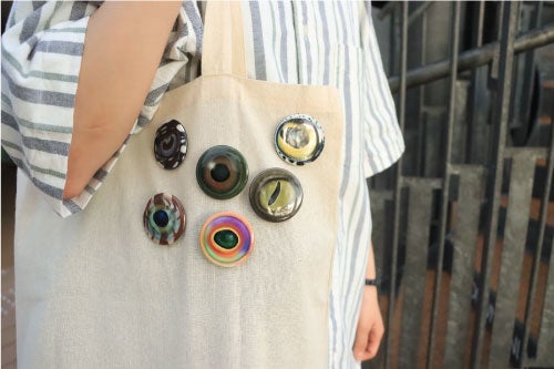 集めたくなる魚のめだま缶バッジ（全６種）