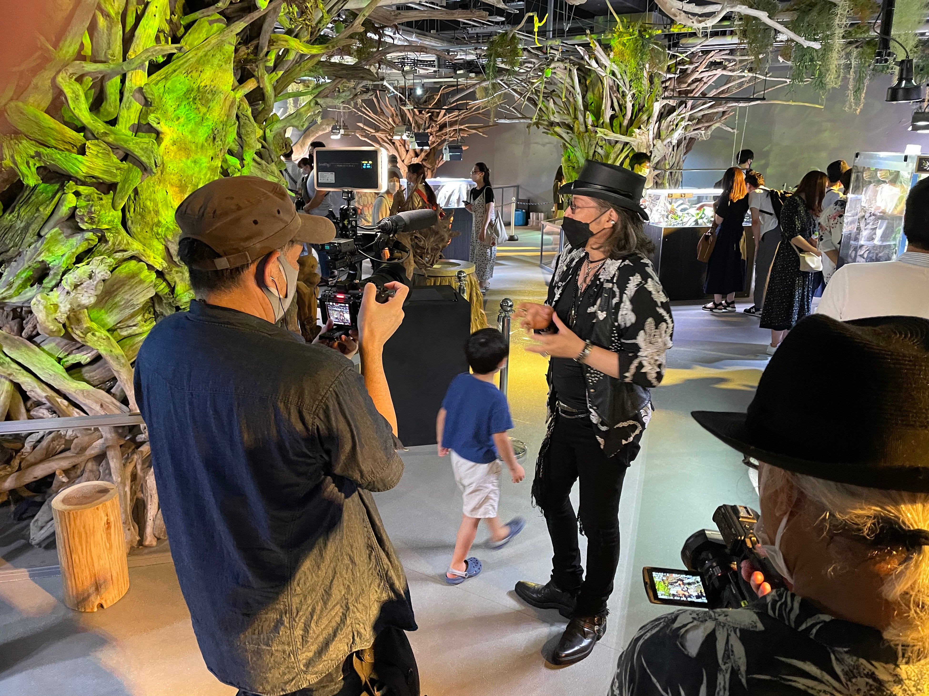 展示会場「ELEMENTS 精霊の森」ゾーン