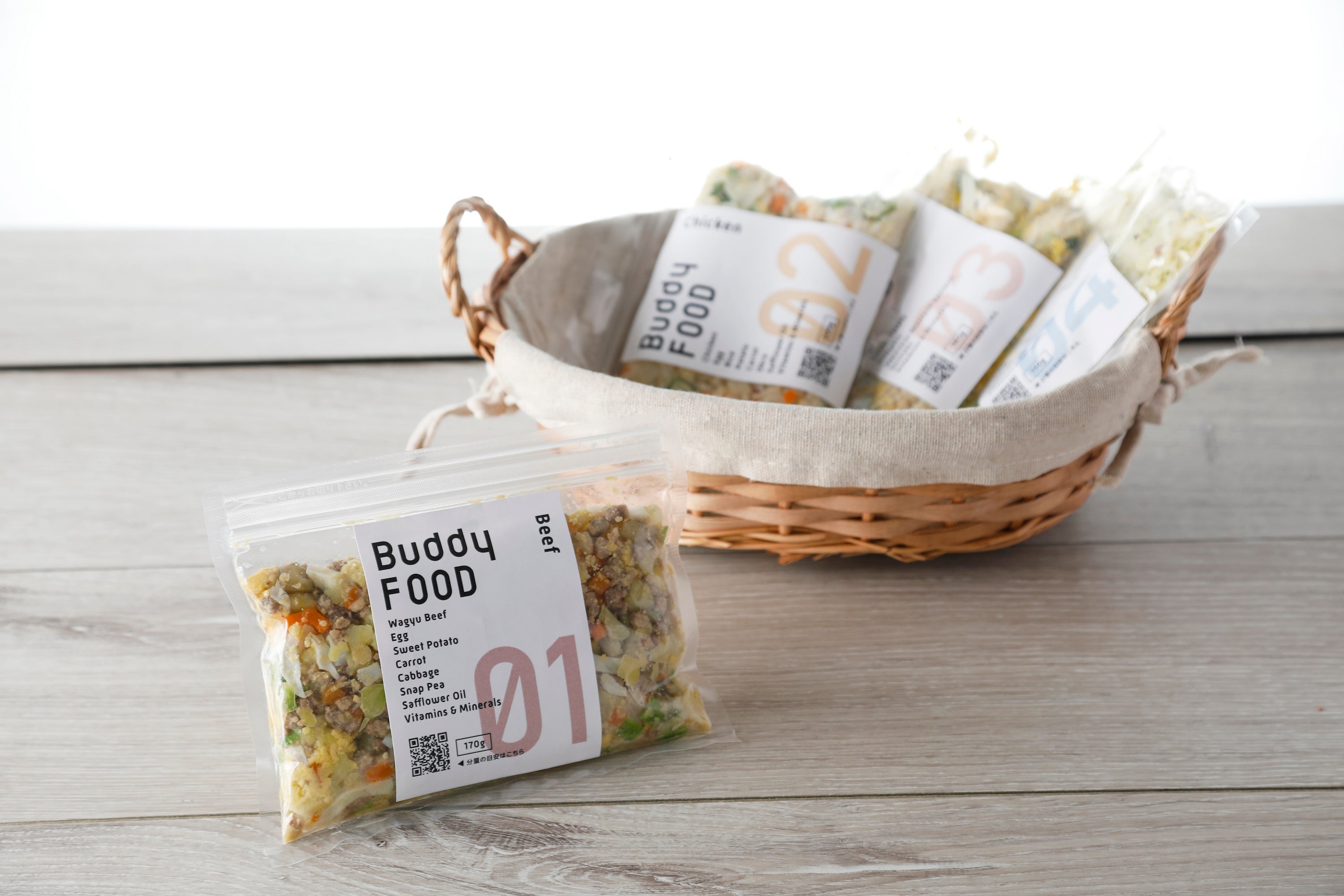 Buddy FOOD【黒毛和牛×2 豚もも×6 鶏むねレバー×5】 Buddy FOOD【黒毛和牛×2 豚もも×6 鶏むねレバー×5】