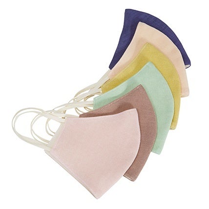 キュアテックス（和紙糸）× 艶金（のこり染） 「和紙のやさしさマスク」