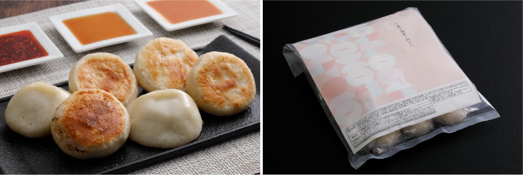 海老が餡全体の60％「小麦と海老と肉汁と。」