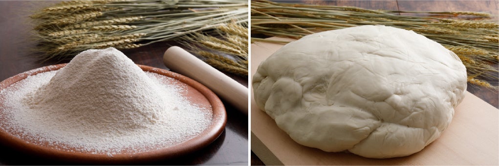 餃子専用小麦使用／もっちもちの食感が楽しめる「熟成もち皮」