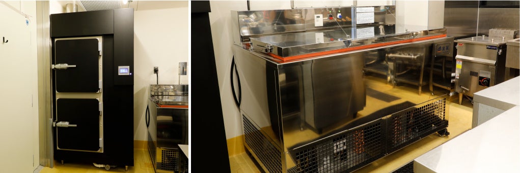 デイブレイク（株）の特殊冷凍庫／（株）テクニカンのリキッドフリーザー