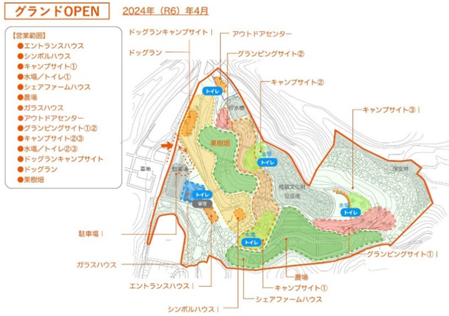 みとろフルーツパーク整備イメージ