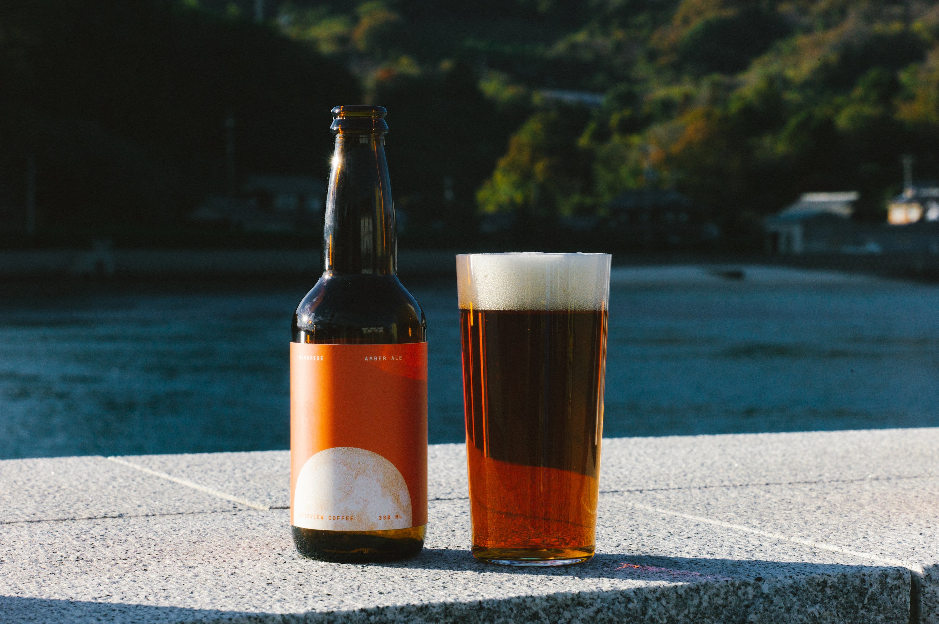 琥珀色のアンバーエール