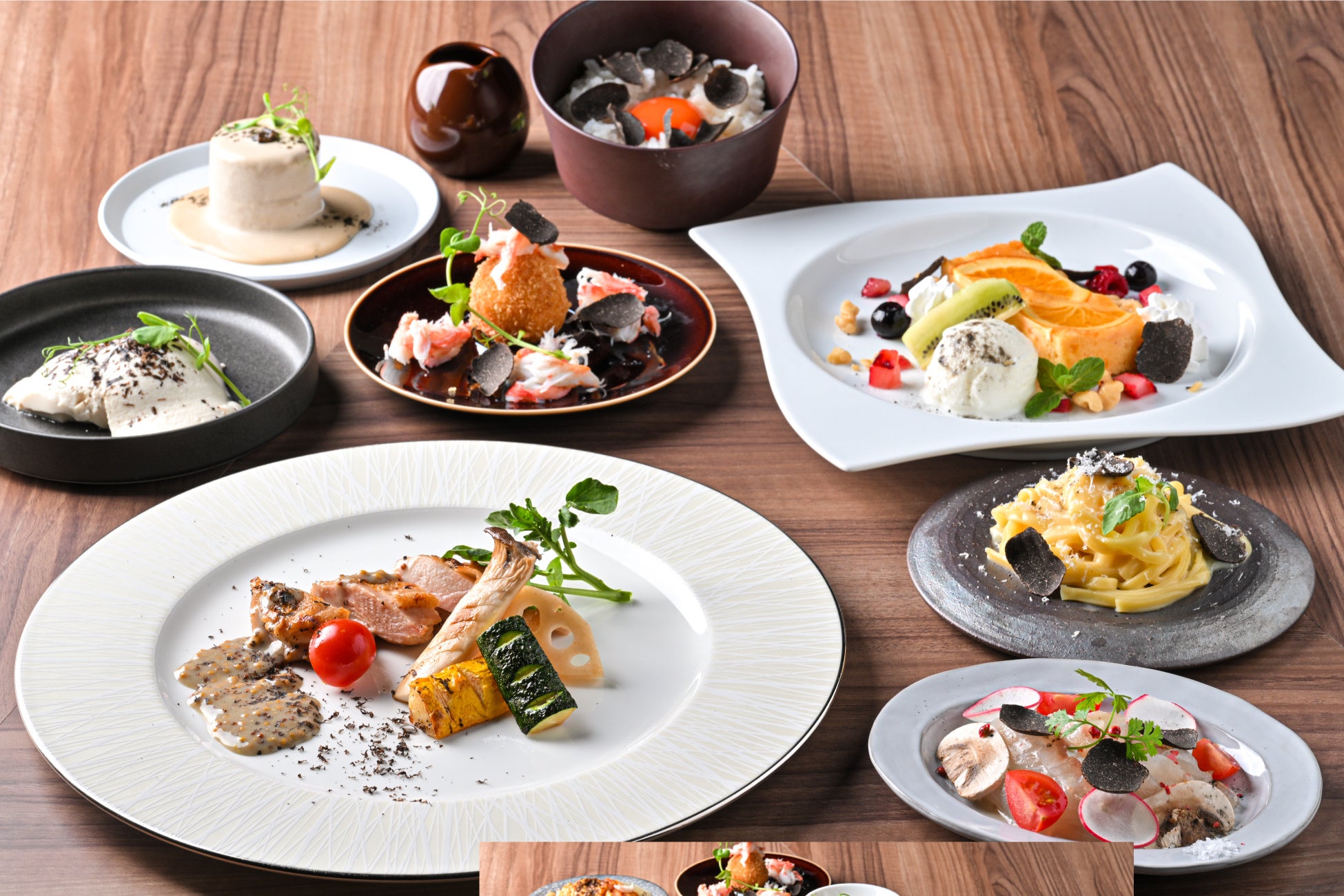 コース料理「KURO」6,600円（税込）