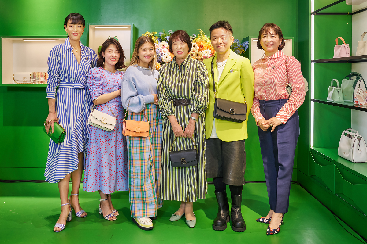 登壇者：(左から) SAWA、福田和子、中川愛 、熊平美香、村上要、柳澤綾子