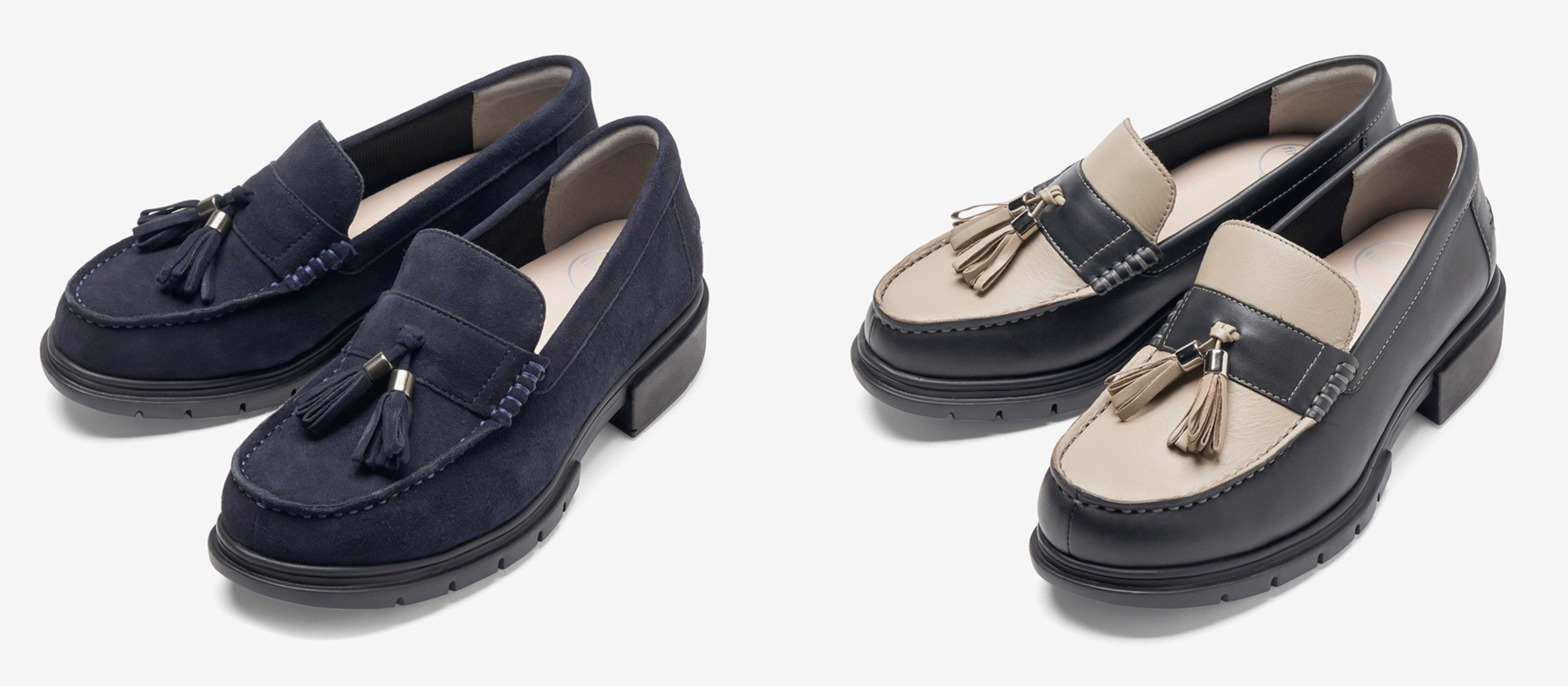 フレックスタッセルローファー