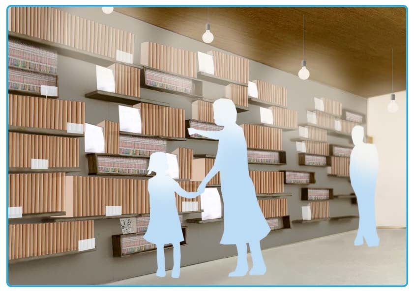 約7000冊の蔵書を用意