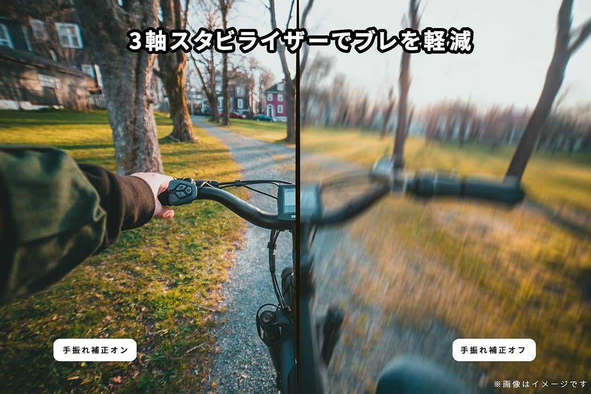 手振れイメージ画像