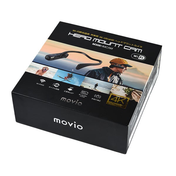 movio 新製品】Wi-Fi機能搭載 高画質4KUltra HDヘッドマウント