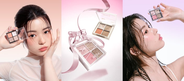 INTO U】“バレエの美学”をコンセプトにしたアイシャドウパレット INTO U】“バレエの美学”をコンセプトにしたアイシャドウパレット