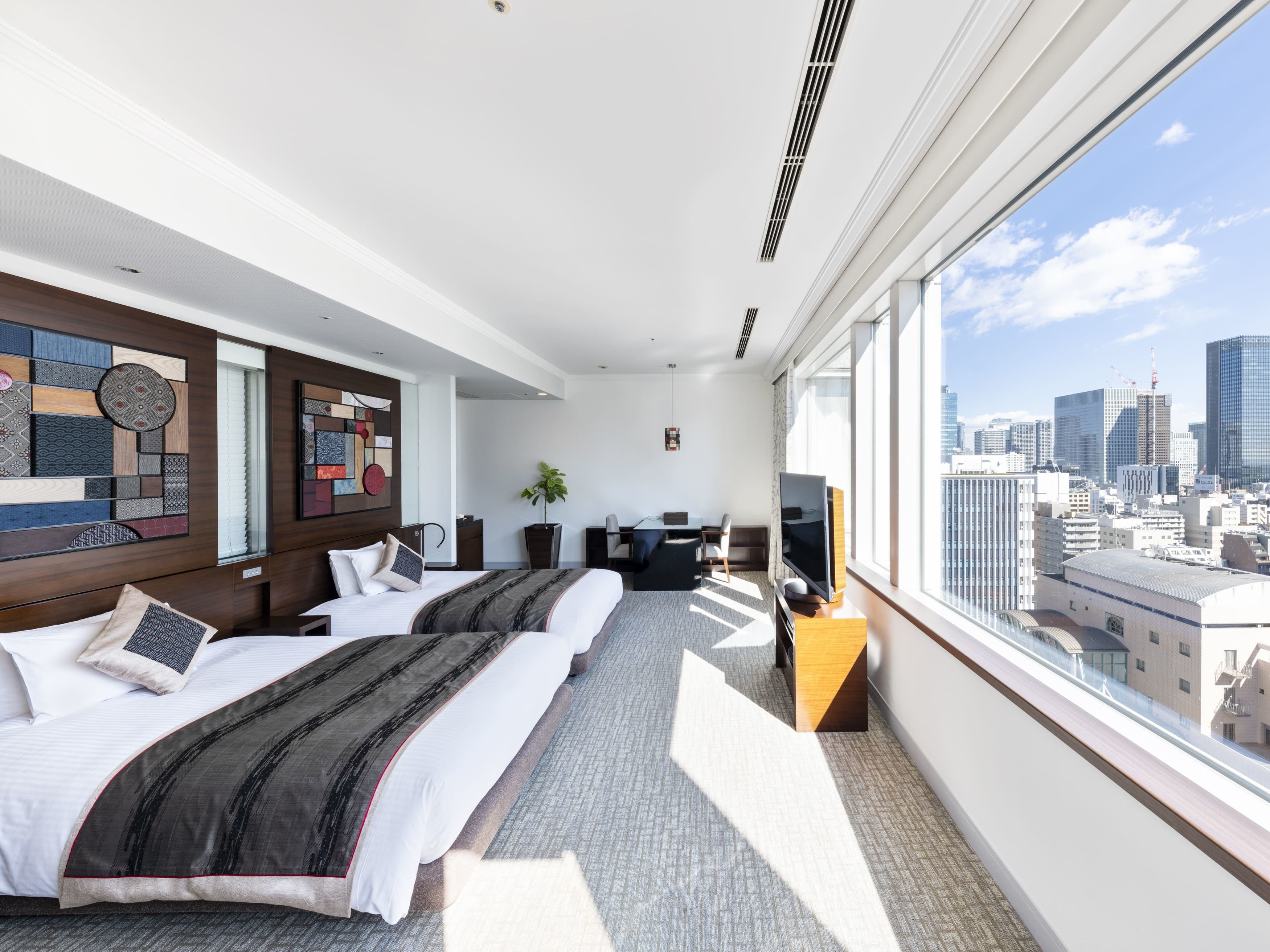 客室（エグゼクティブコーナーツイン「つむぎ」）