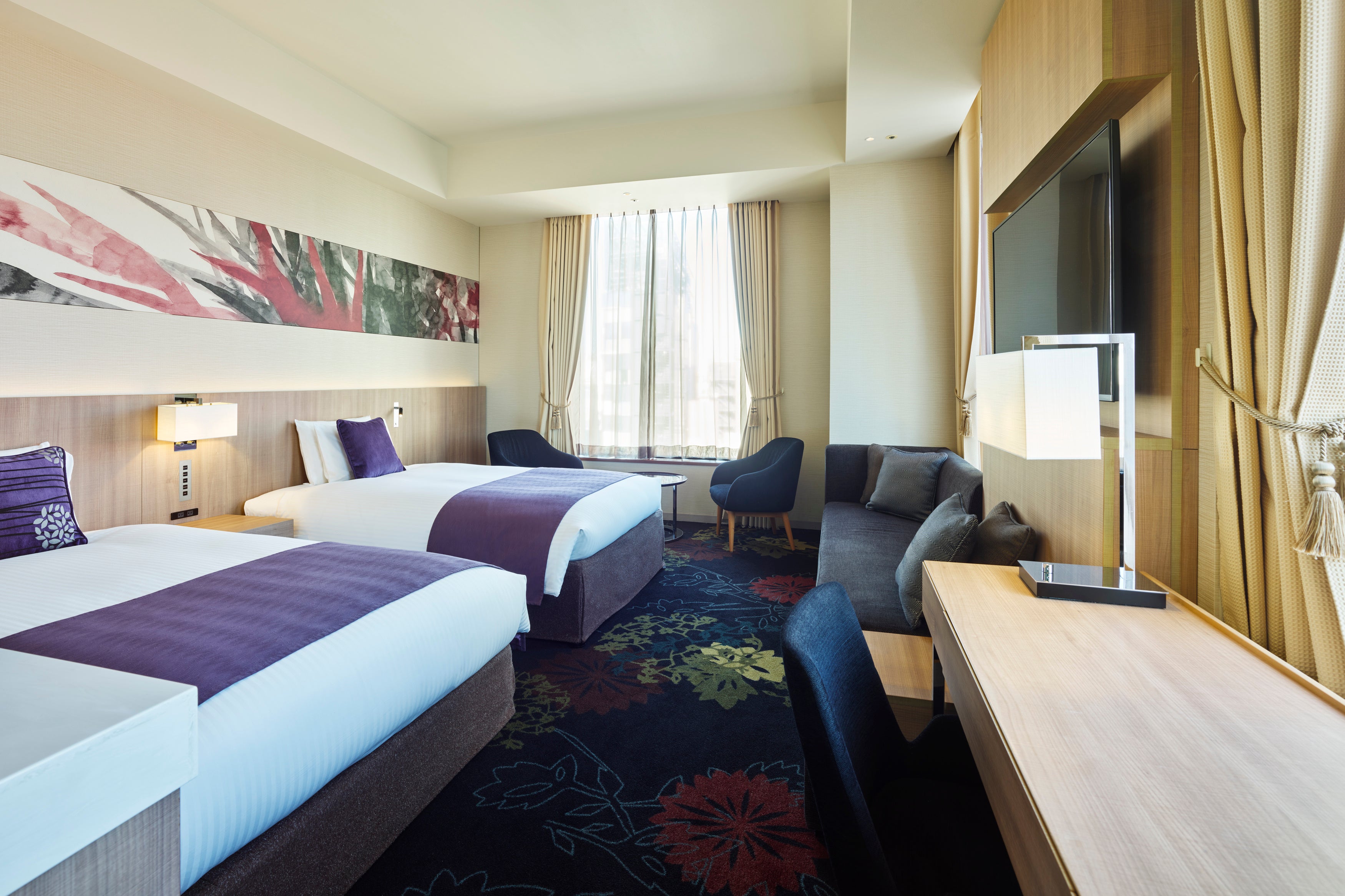 客室（デラックスコーナーツイン）