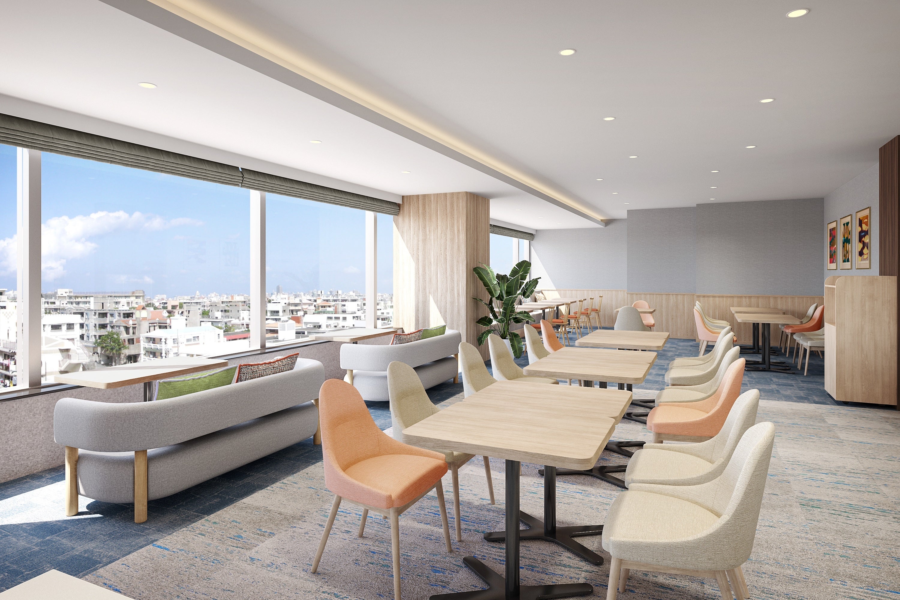 ラウンジサービスを開始したレストラン　「コフレール」