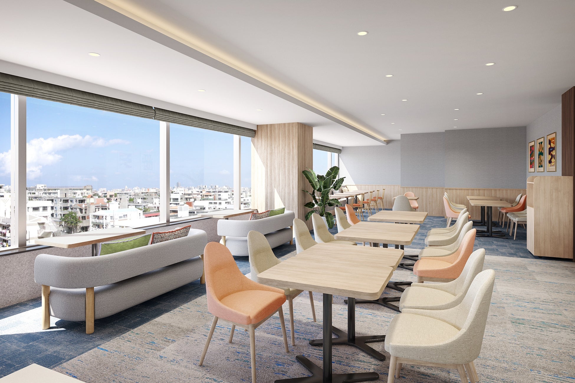 ラウンジサービスを開始したレストラン 「コフレール」