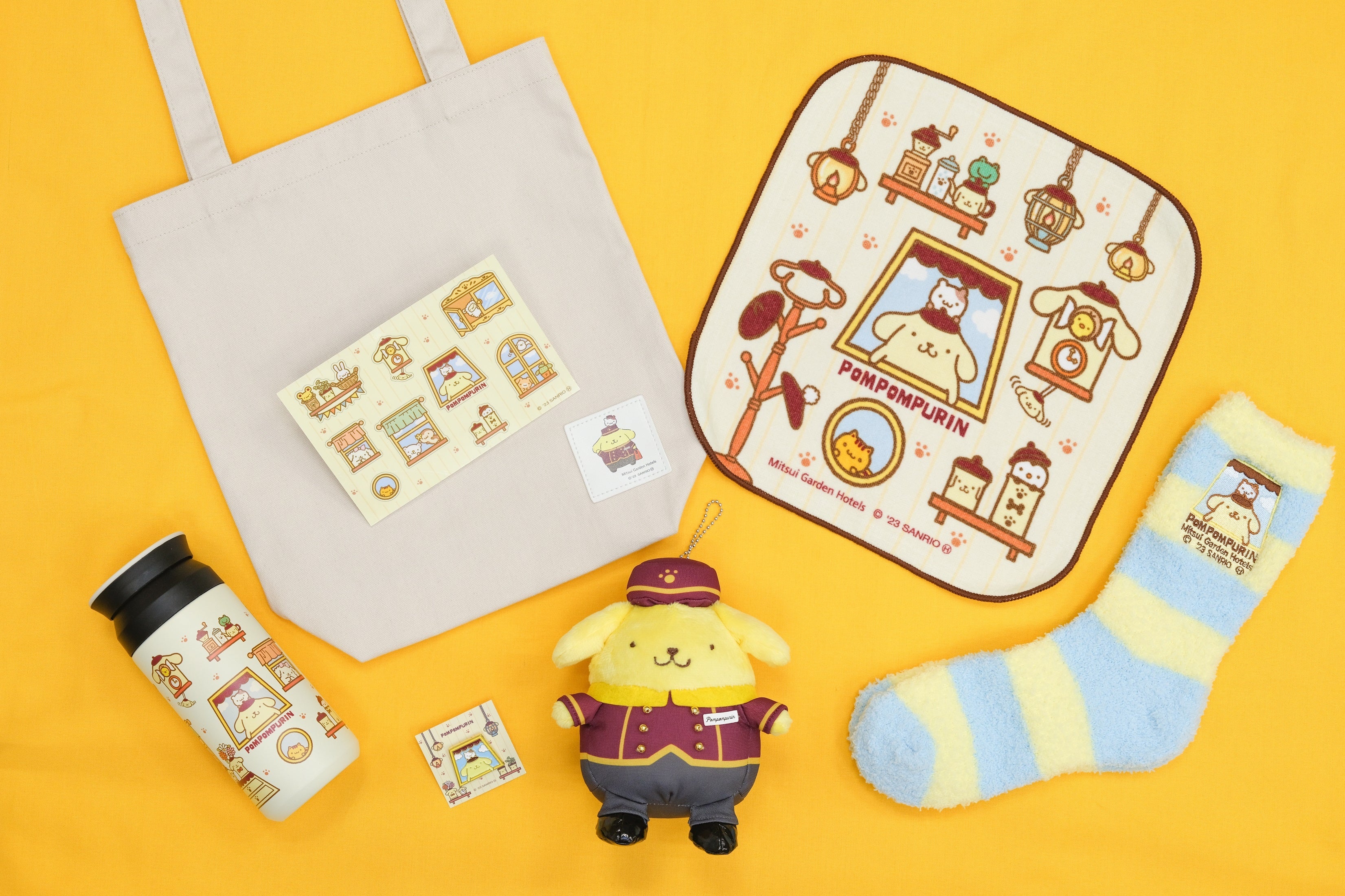 ポムポムプリンとかくれんぼルーム アメニティ