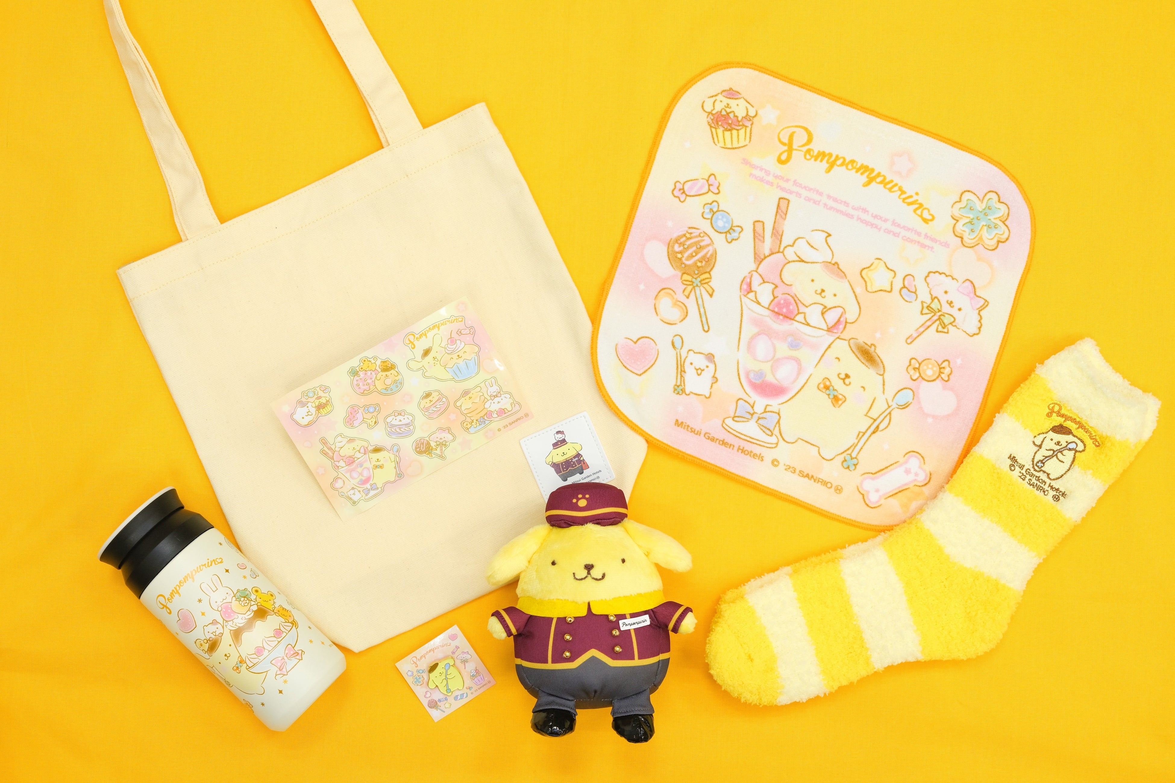 ポムポムプリンのスイーツパーティールーム アメニティ