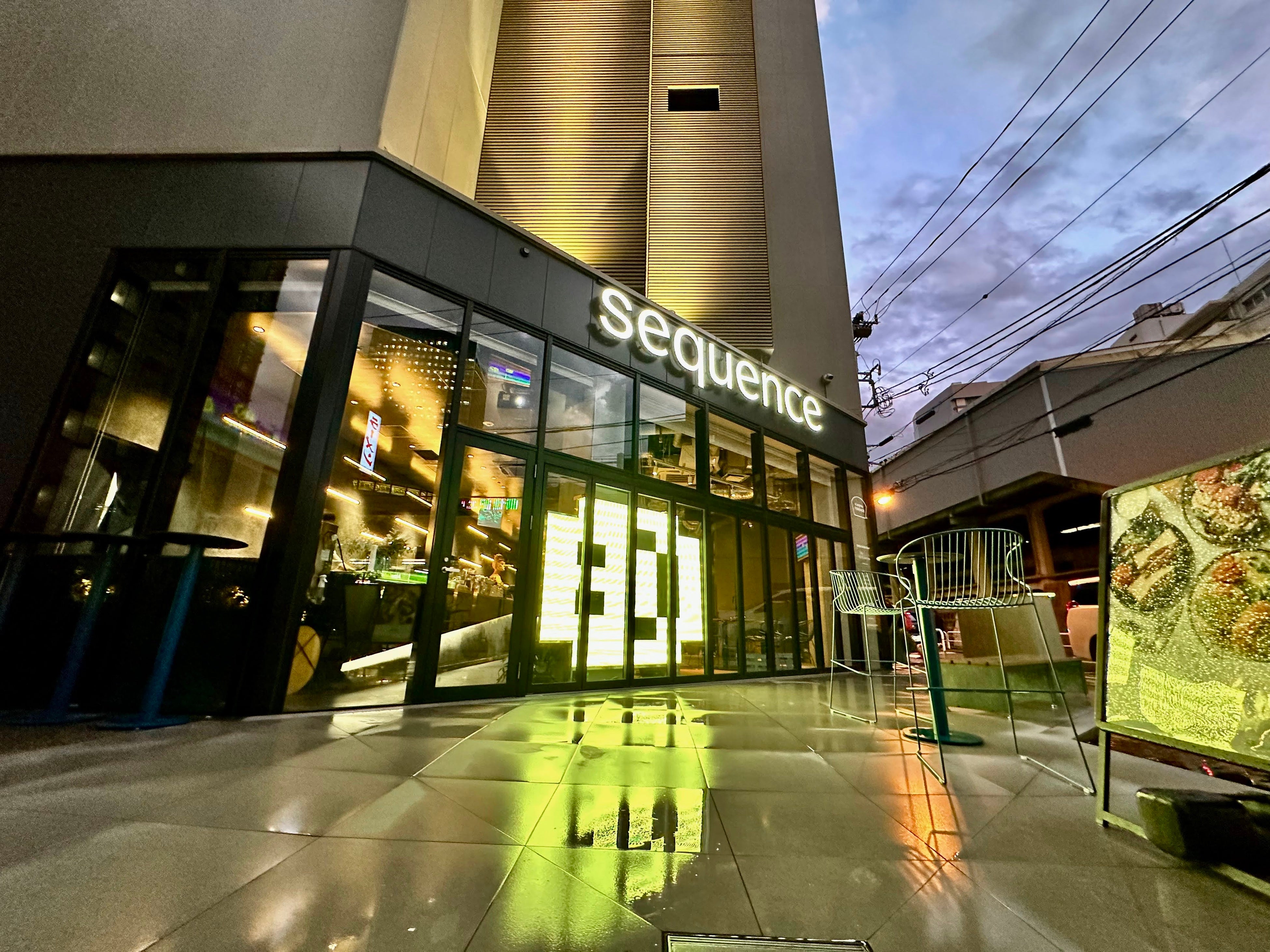 【sequence SUIDOBASHI&nbsp; 展示の様子】 SHINJI MURAKAMI アート展示