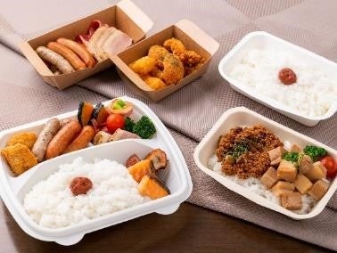 TABETEを活用し 提供しているランチボックス