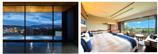 左：三井ガーデンホテル金沢、右：はいむるぶし