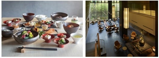 左：三井ガーデンホテル河原町浄教寺、右：ホテル ザ セレスティン京都祇園