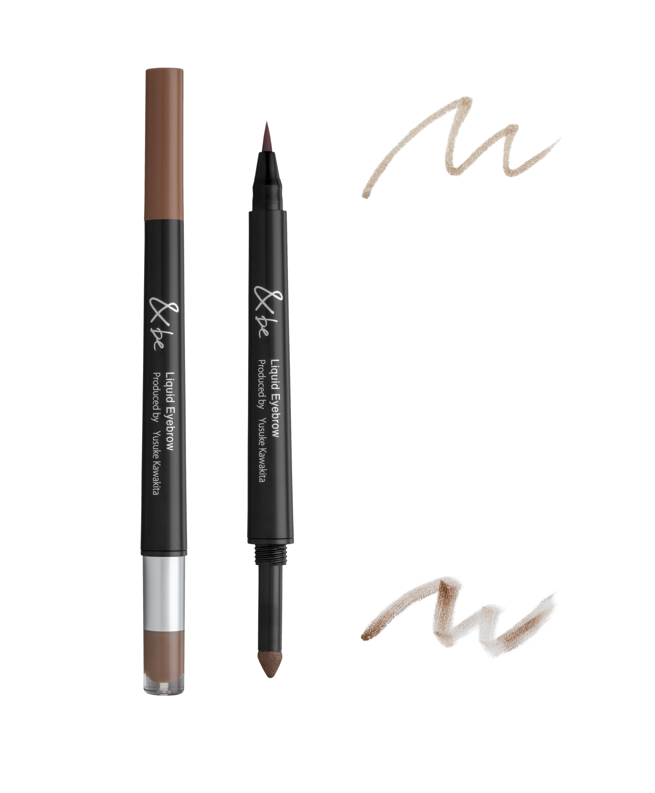 上：リキッドテクスチャー　下：パウダーテクスチャー