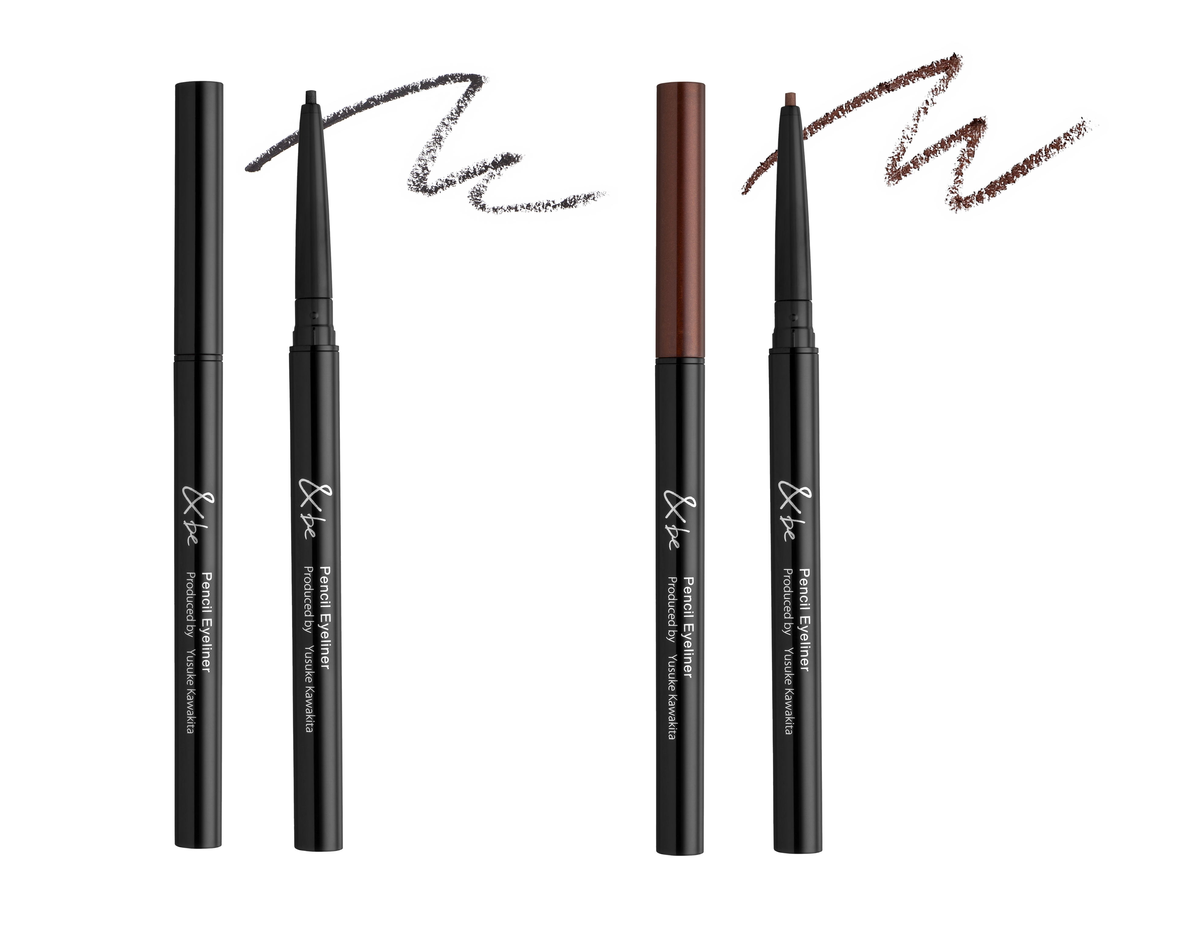 左：マットブラック 　右：マットブラウン