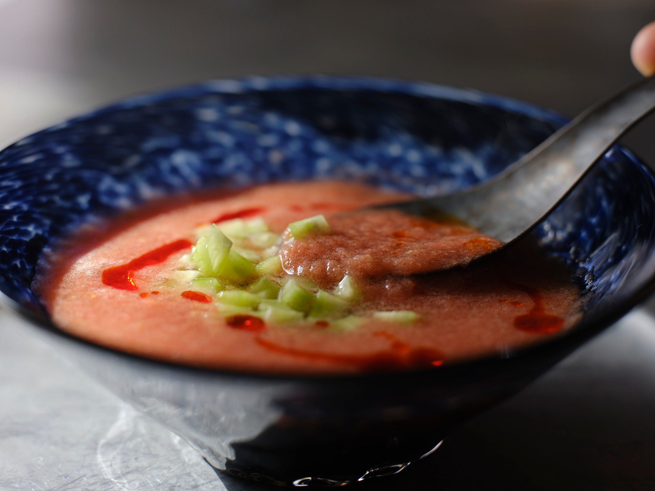 冷たいトマトサンラータン