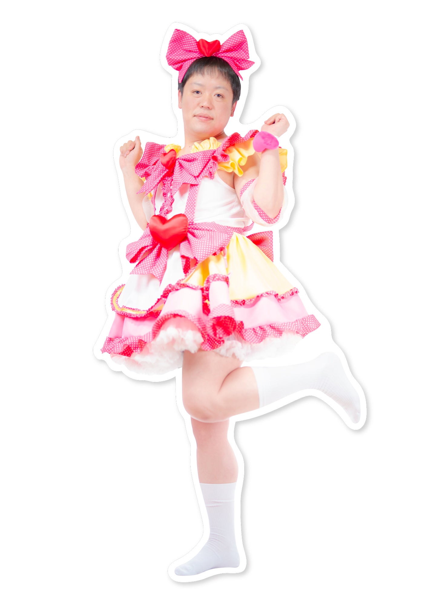 サイン会の目印は、たきゅーとちゃんの等身大パネル★