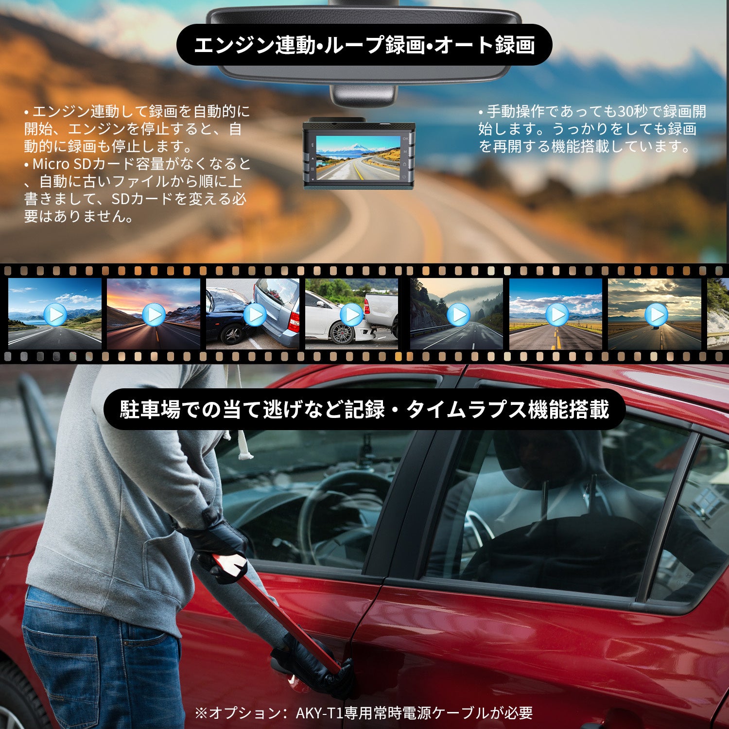 進化の先へ、AKEEYO AKY-T1登場！4K高画質、5G Wi-Fi搭載の小型