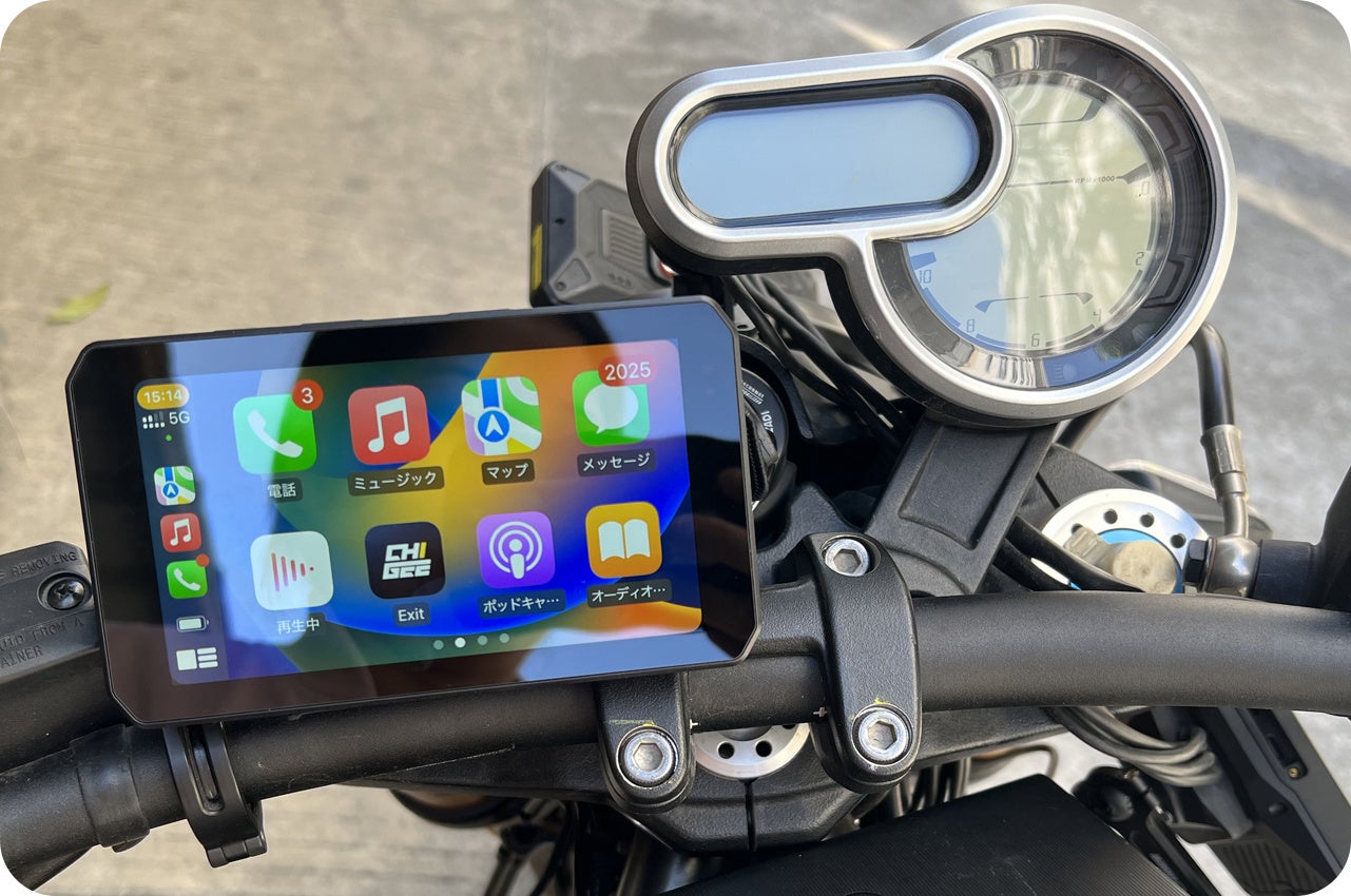 CHIGE AKEEYO AIO-5 Play バイク用カーナビ