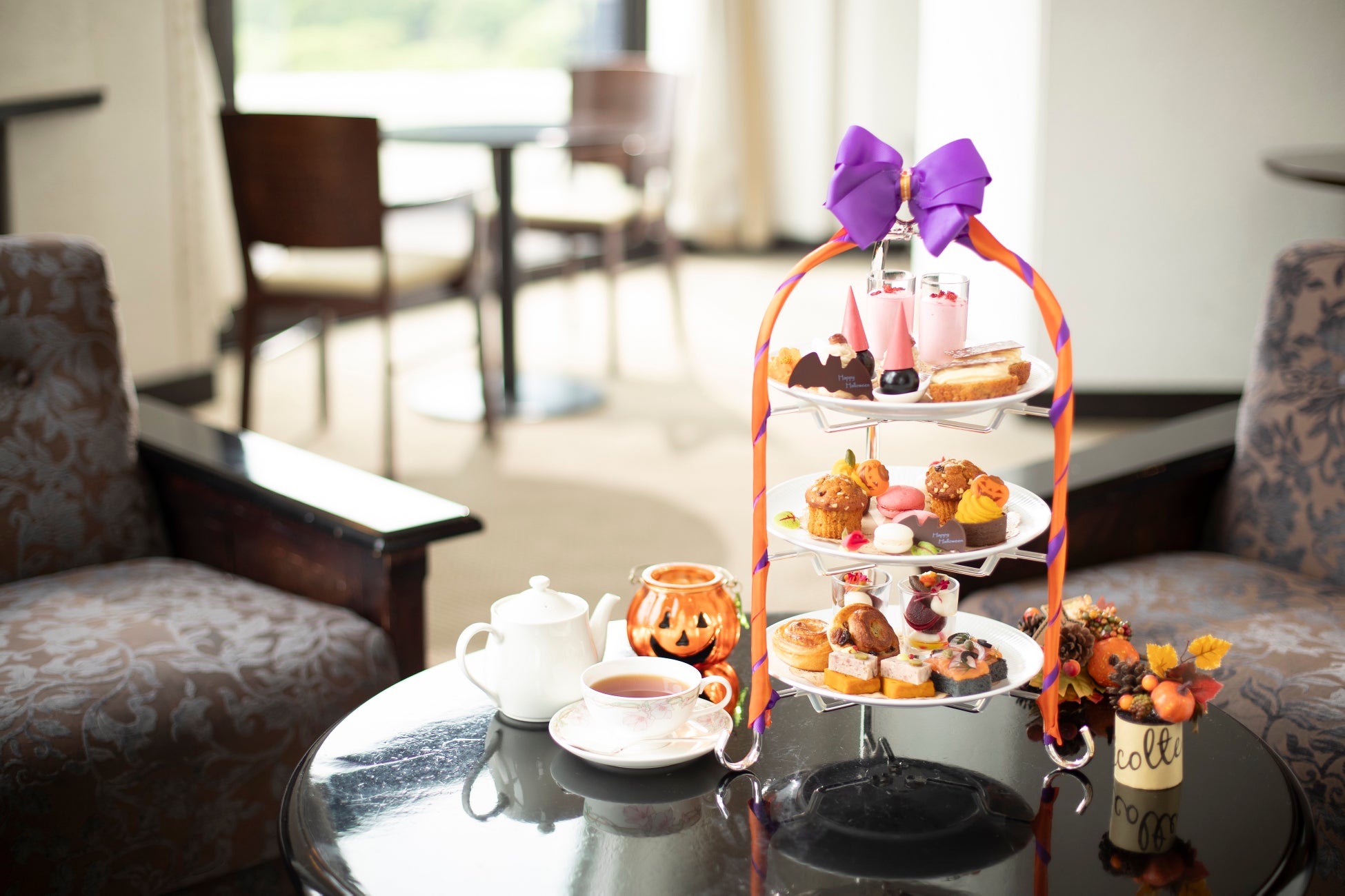 ハロウィーンアフタヌーンティー(2名様分イメージ)