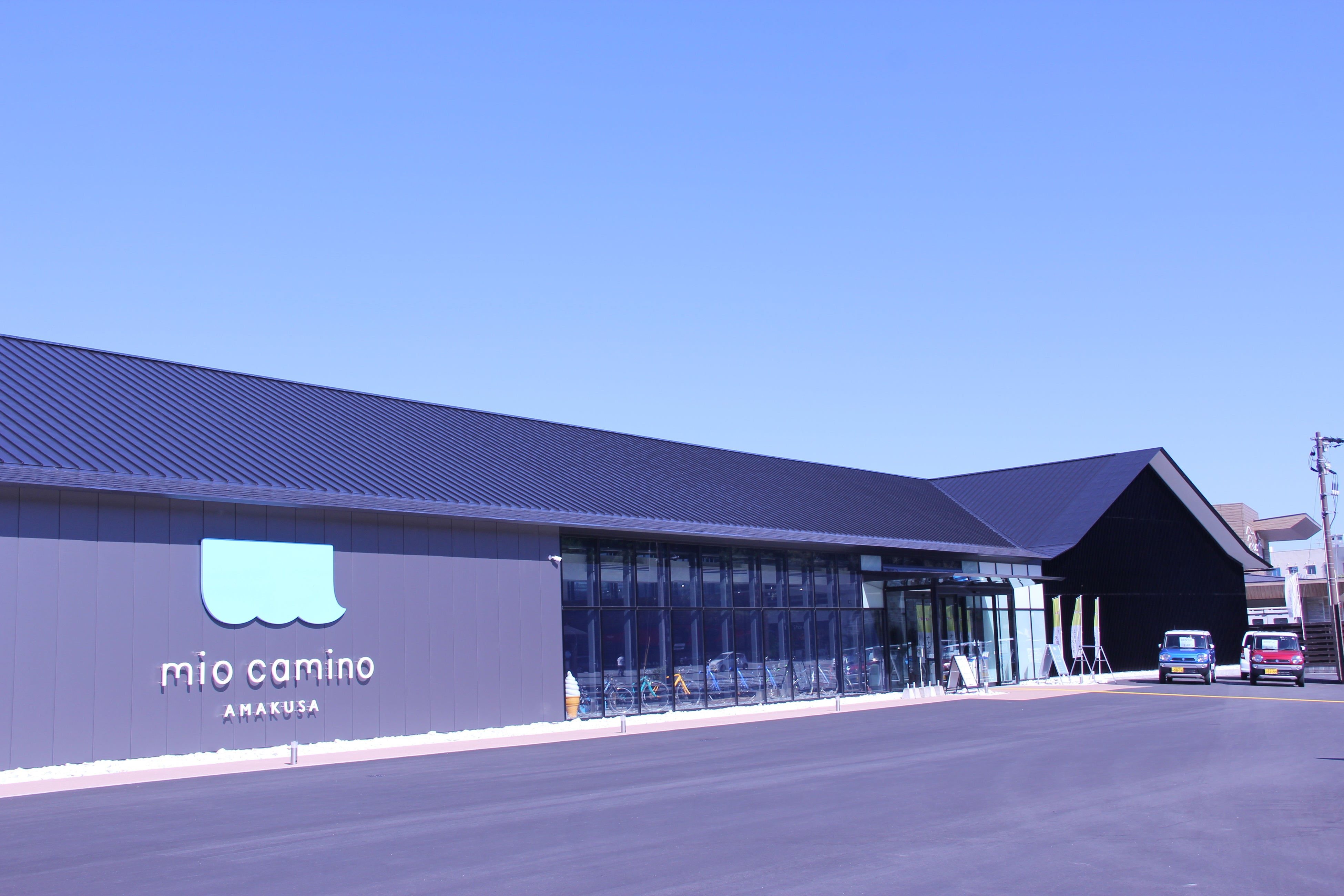メイン会場の「mio kamino AMAKUSA」