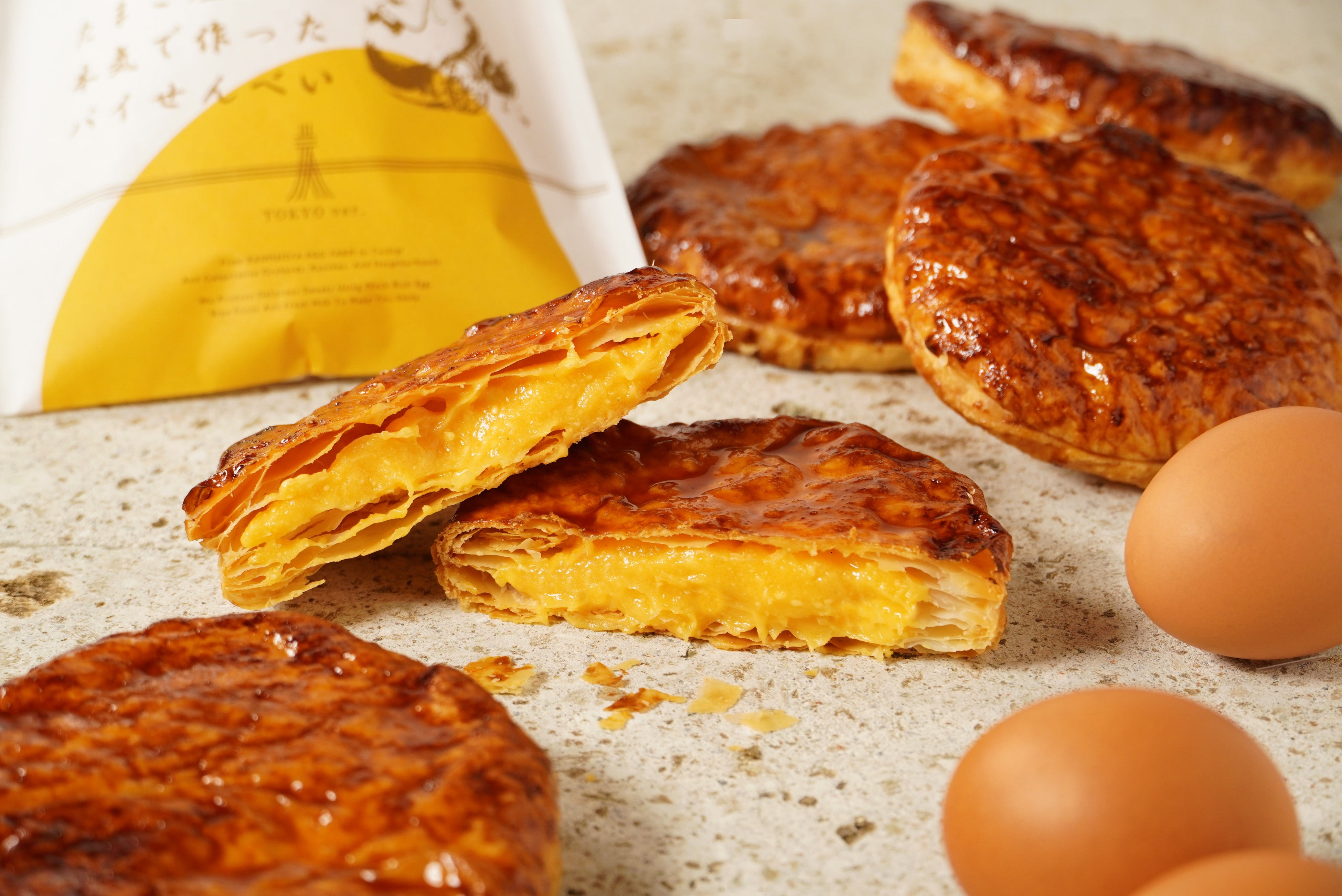 たまご屋さんが本気でつくったパイせんべい
