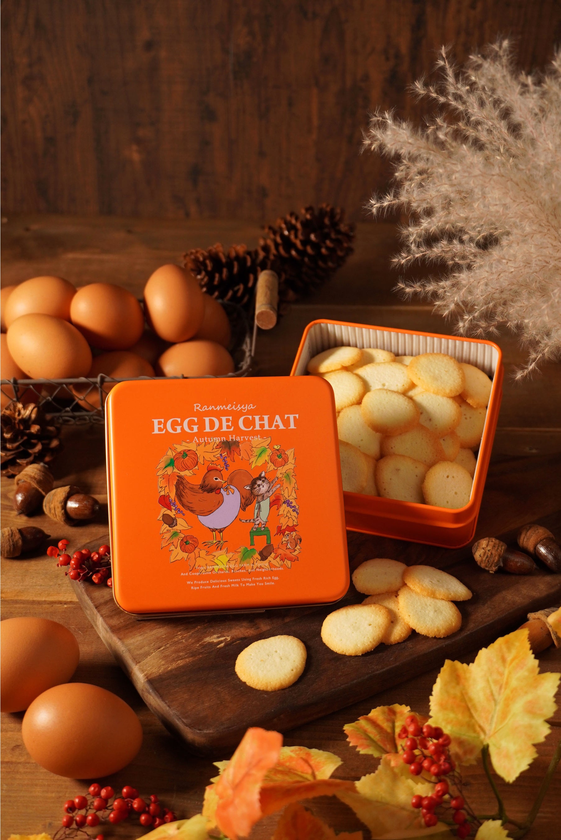 エッグドドシャ限定缶【オータムハーベスト】