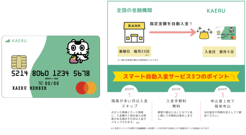 CiC　UR　04-006　ちぃのお給料 お買いものアシスタント機能付きプリペイドカードサービスKAERU