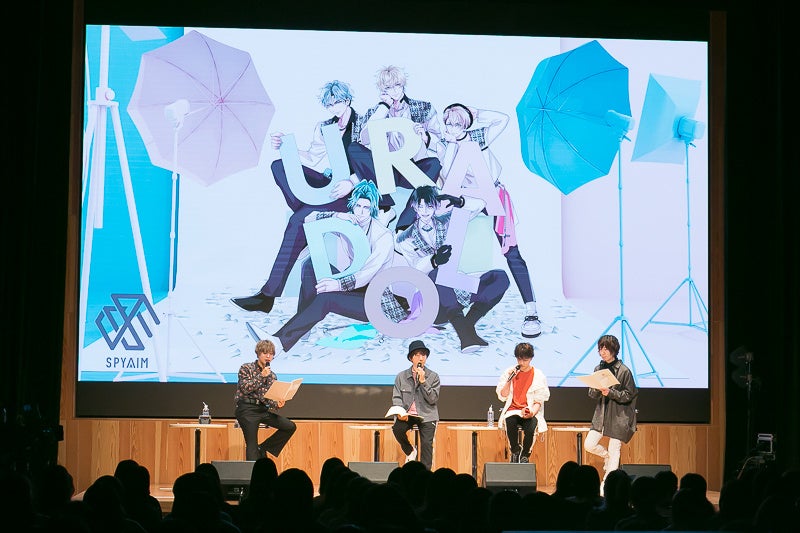 アニメイトガールズフェスティバル2022ステージ 「完全新作コンテンツ制作発表」の様子