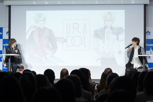 △「URADOL Stage／opening」CD発売記念トークイベントの様子